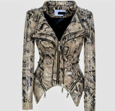 Slim Fit Motorcycle Jacket